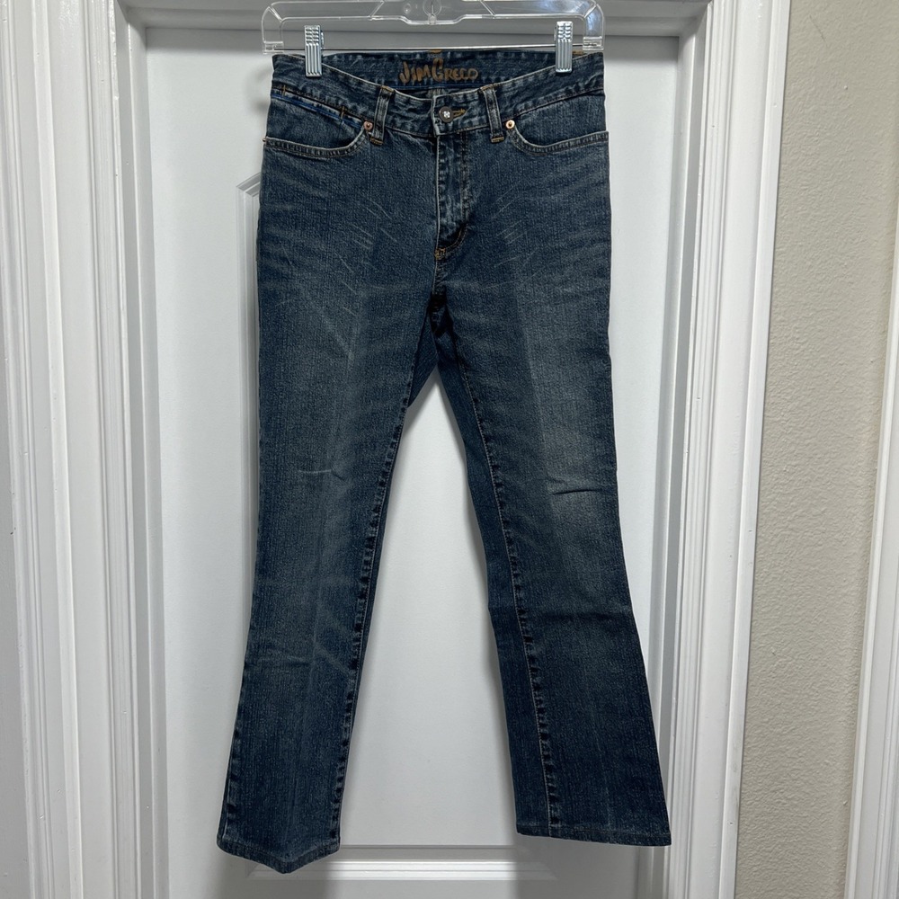 Krew Jeans Youth Boys Jim Greco Blue 28 School Skating Street City Zip